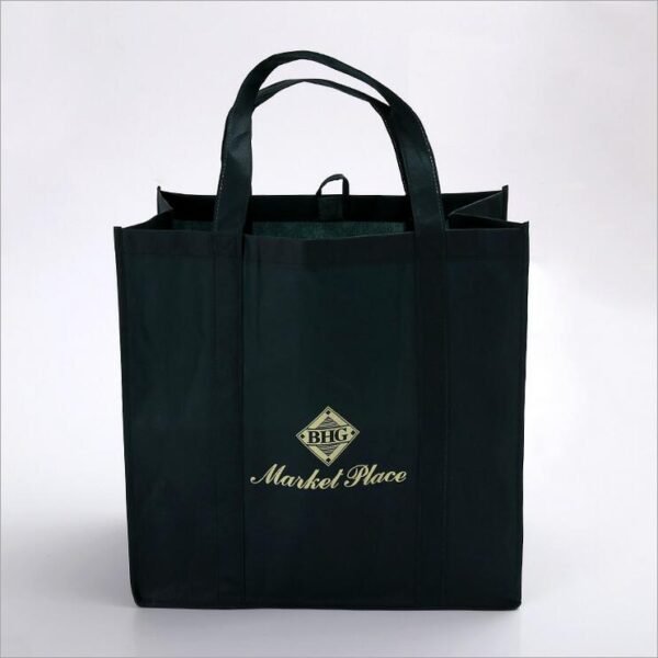 Custom Print Logo Reusable Recycle Packing Shopping Bags Non Woven Carry Bag - Image 5