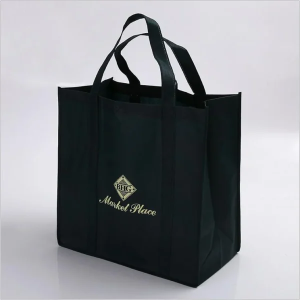 Custom Print Logo Reusable Recycle Packing Shopping Bags Non Woven Carry Bag - Image 3